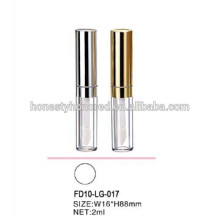 Wholesale New Style Young Girl Mini Cosmetic empty 2ML Lip Gloss Container